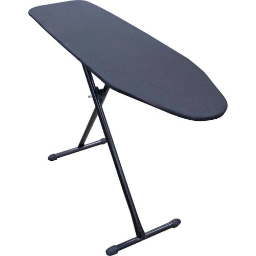 Premium Ironing Board, 53"x13.5", 1.25” T Leg, Charcoal Cover